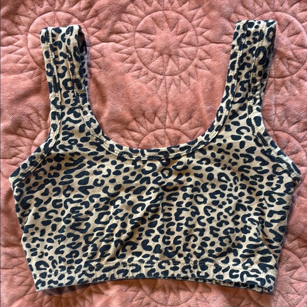 ARQ Leopard Full Coverage Bra Small